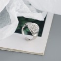 Vintage Embossed Snake Open Ring - MLYH522