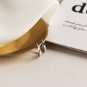 Sweet Mobius Twist Hoop Earrings - MLYH532