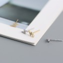 Sweet Pave Lightning Stud Earrings - MLYH538