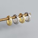Minimalist Straight Line Hoop Earrings - MLYH540