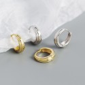 Minimalist Straight Line Hoop Earrings - MLYH540