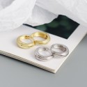 Minimalist Straight Line Hoop Earrings - MLYH540
