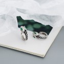 U-shaped Snake Hoop Earrings - MLYH544