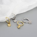 Sweet Heart to Heart Dangle Earrings - MLYH549