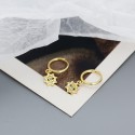 Eight Awn Star Evil Eye Dangle Earrings - MLYH553