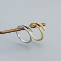 Pave Overlapping Open Ring - MLYH559
