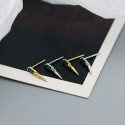 Punk Style Rivet Dangle Earrings - MLYH570