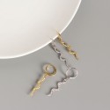 Elegant Slim Snake Dangle Earrings - MLYH572