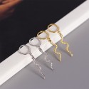 Elegant Slim Snake Dangle Earrings - MLYH572