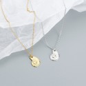 Statement Conch Texture Necklace - MLYH573