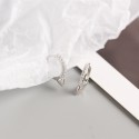 Punk Style Rivet Hoop Earrings - MLYH581