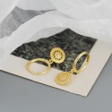 Vintage Ship Rudder Dangle Earrings - MLYH594