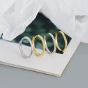 Elegant Basic Glossy Hoop Earrings - MLYH599
