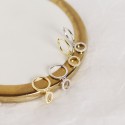 Elegant Pave Circle Dangle Earrings - MLYH616