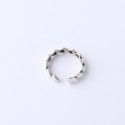 Glossy Heart to Heart Open Ring - MLYH625