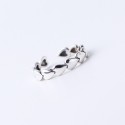 Glossy Heart to Heart Open Ring - MLYH625