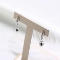 Tassel Linked Ball Stud Earrings - MLYH641