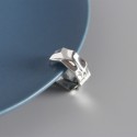 Statement Irregular Hammer Open Ring - MLYH649