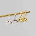 Cute 3D Rhino Dangle Earrings - MLYH655