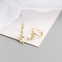Sweet Glossy Dolphin Dangle Earrings - MLYH657