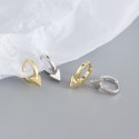 Punk Style Triangle Hoop Earrings - MLYH665