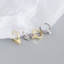 Punk Style Triangle Hoop Earrings - MLYH665