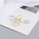 Punk Style Triangle Hoop Earrings - MLYH665