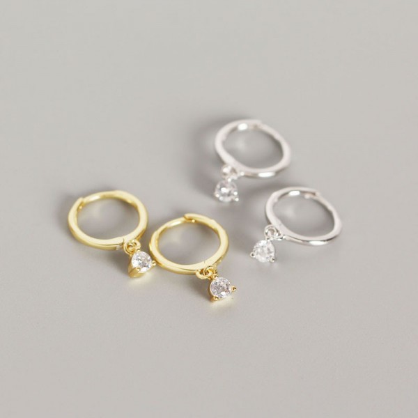 Elegant Round Dangle Earrings
