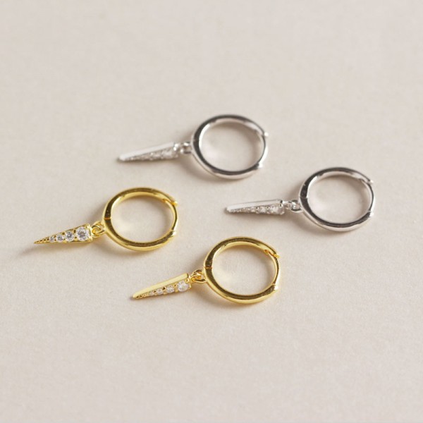 Tassel Triangle Dangle Earrings