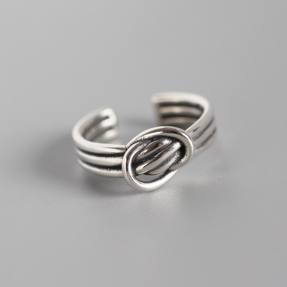 Vintage Knot Shaped Open Ring - MLYH098