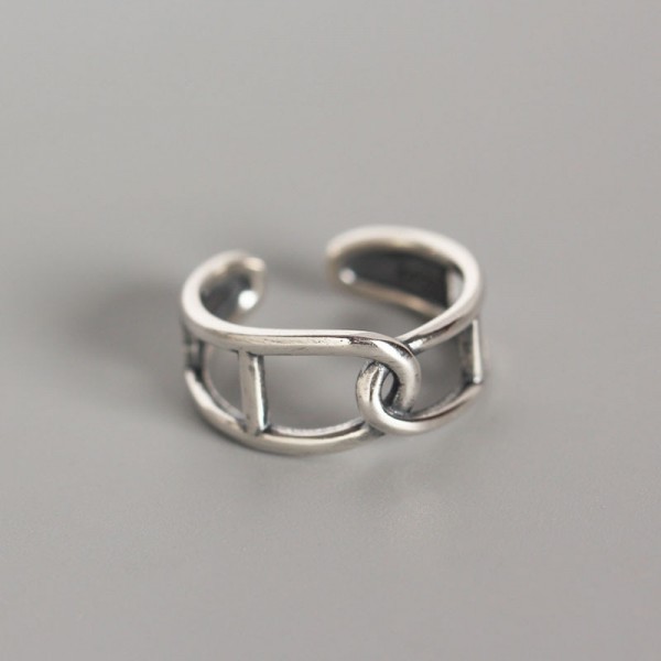 Vintage Wrap-shaped Open Ring