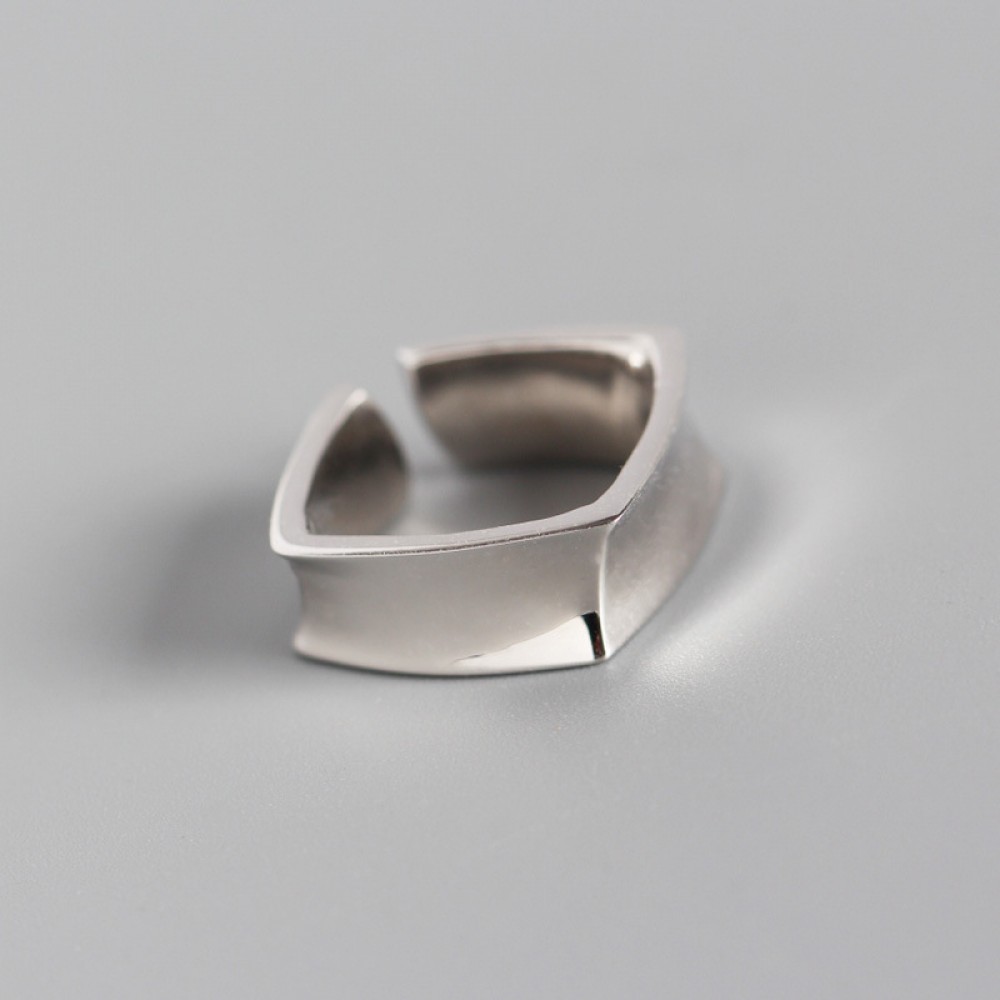 Vintage Square Shaped Open Ring - MLYH153