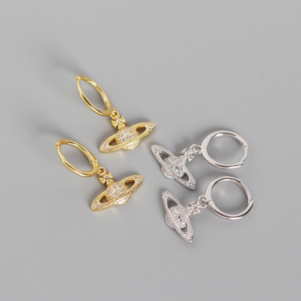 Elegant Saturn Dangle Earrings - MLYH169