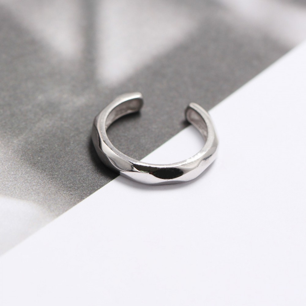 Statement Irregular Cut Open Ring - MLYH181