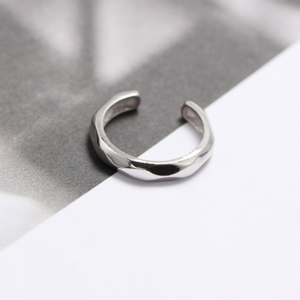 Statement Irregular Cut Open Ring