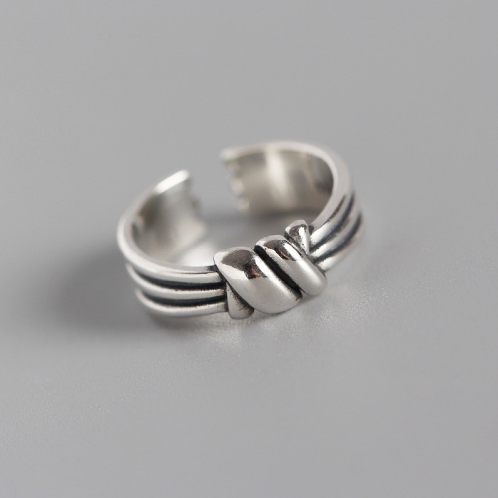 Vintage Knot Open Ring - MLYH192