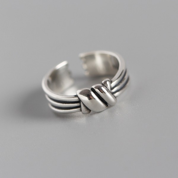 Vintage Knot Open Ring