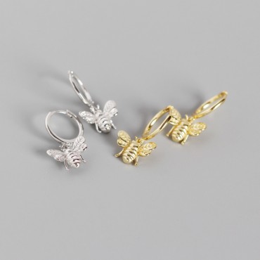 Statement Bee Dangle Earrings