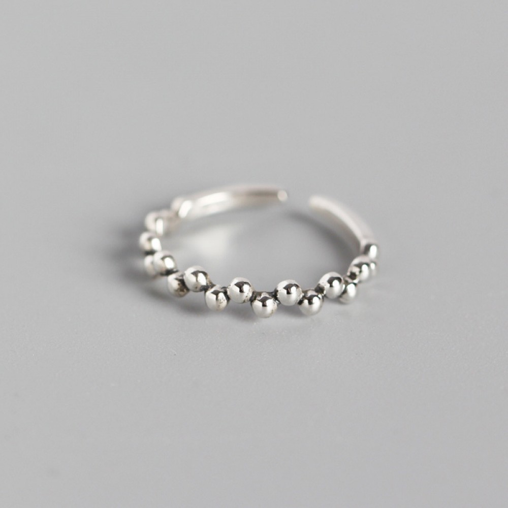 Irregular Small Beads Open Ring - MLYH229