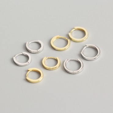 Minimalist Basic Hoop Earrings