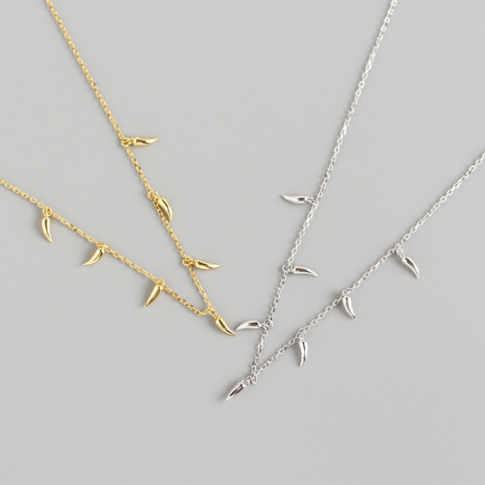 Elegant Chili Shaped Necklace - MLYH458