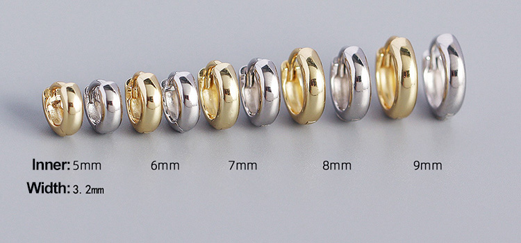 description picture for hoop earrings id MLYH002-1