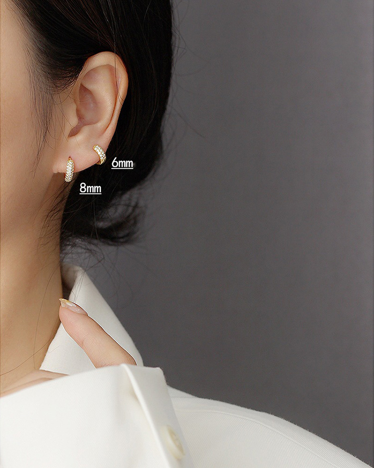 description picture for hoop earrings id MLYH007-2