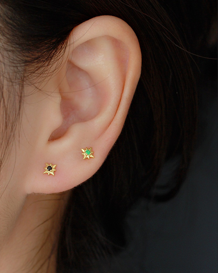 description picture for stud earrings id MLYH011-2