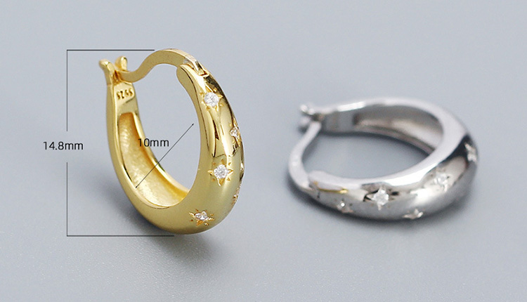 description picture for hoop earrings id MLYH020-1