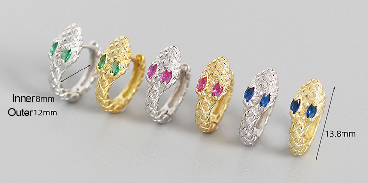 description picture for hoop earrings id MLYH025-1