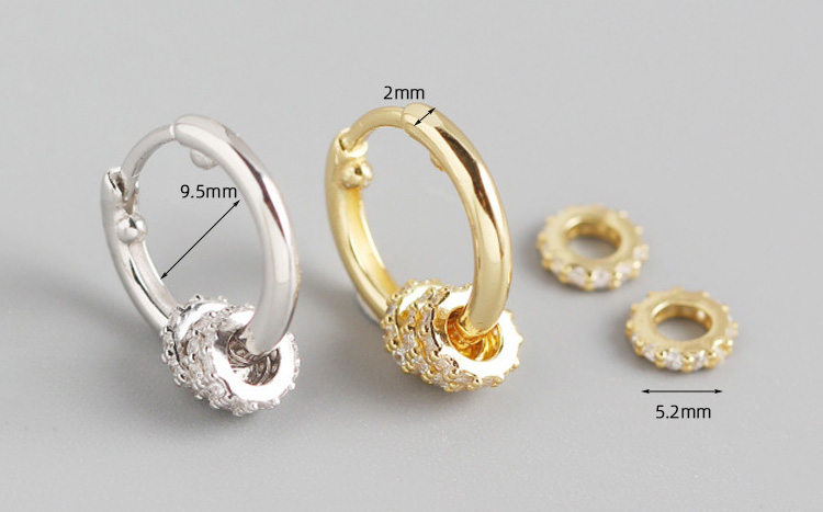 description picture for hoop earrings id MLYH027-1
