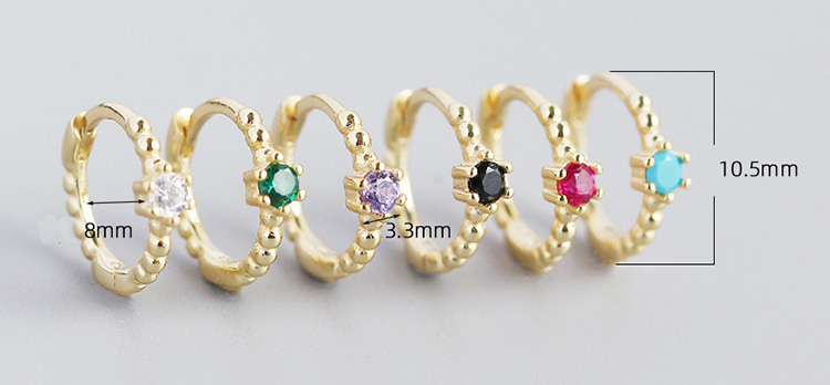 description picture for hoop earrings id MLYH035-1