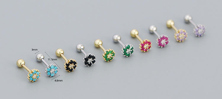 description picture for stud earrings id MLYH036-1