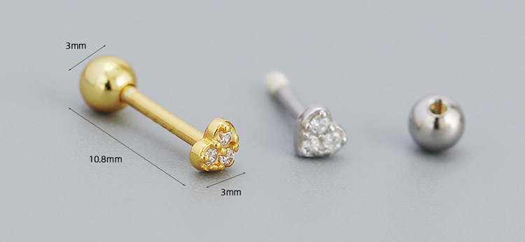 description picture for stud earrings id MLYH042-1